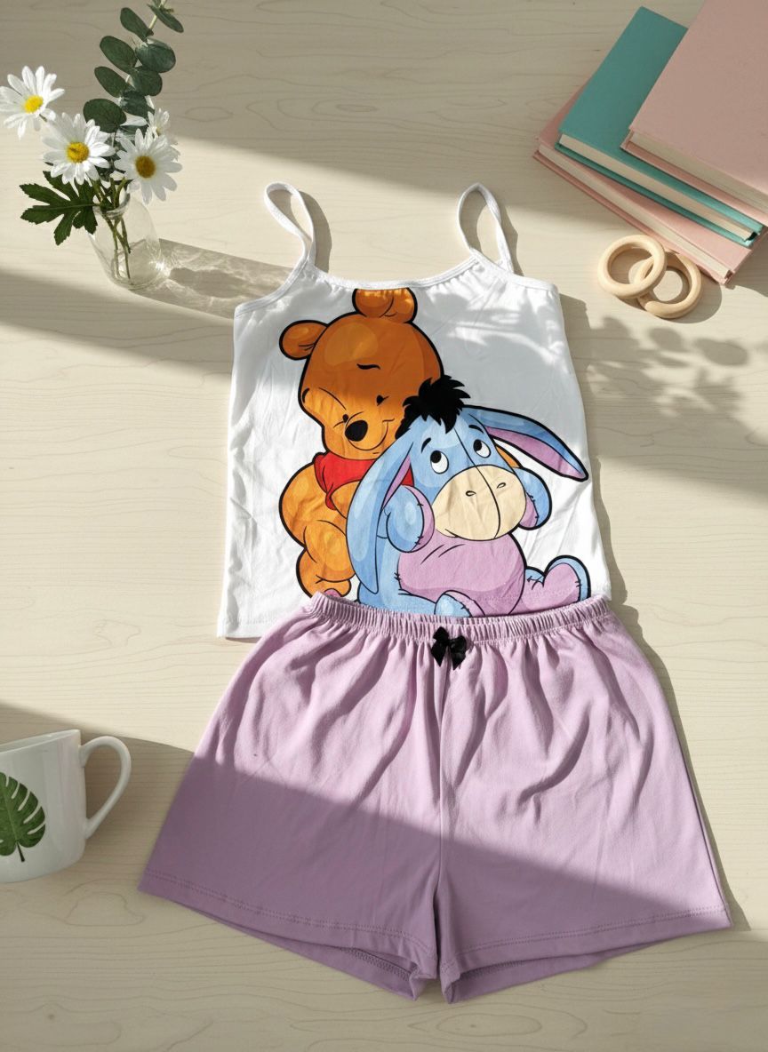 PEACH SKIN PAJAMAS ONE SIZE