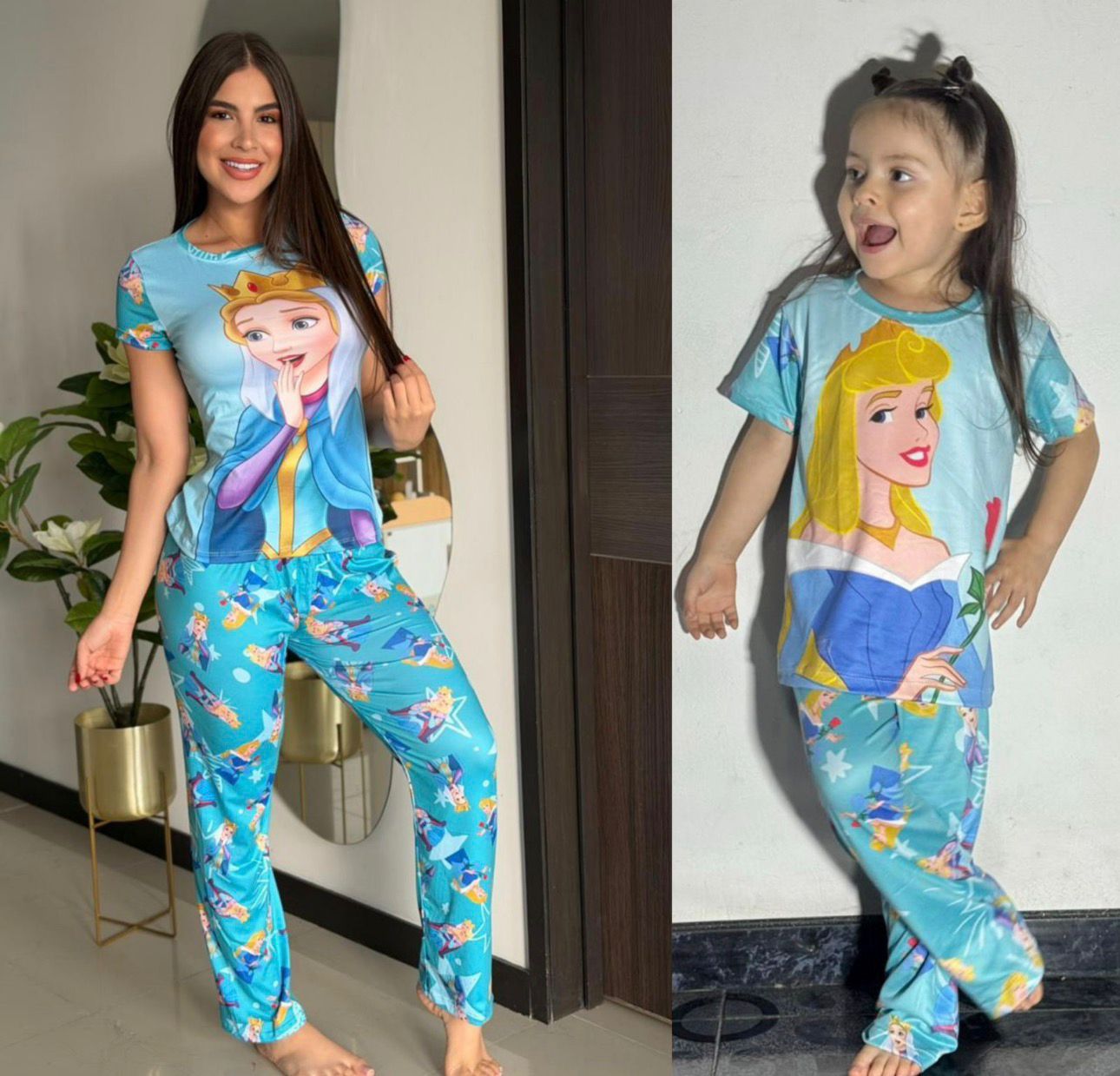 PIJAMA DÚO MAMÁ E HIJA