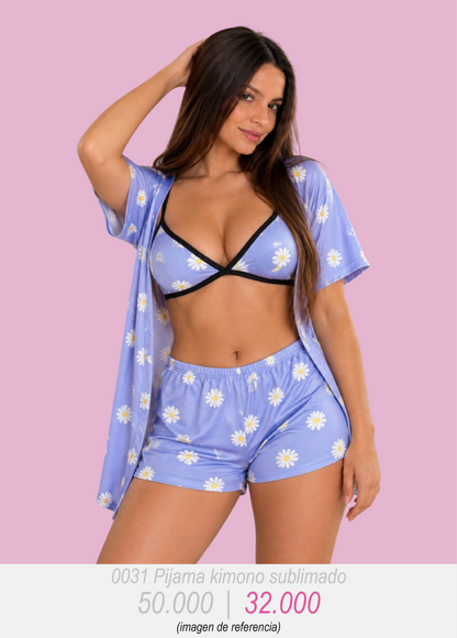 0031 PIJAMA KIMONO SUBLIMADO
