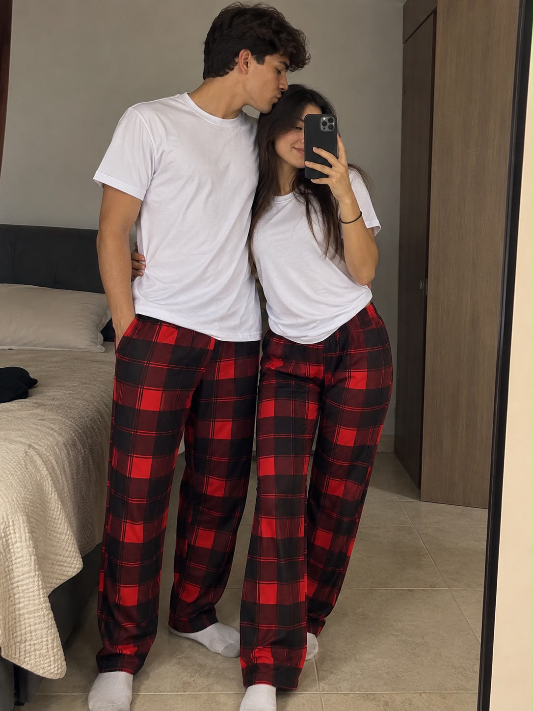 PIJAMAS NAVIDAD  CAMISETA PANTALÓN