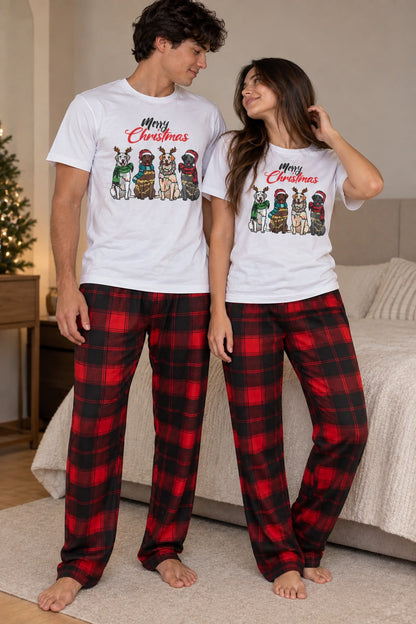 PIJAMAS NAVIDAD  CAMISETA PANTALÓN
