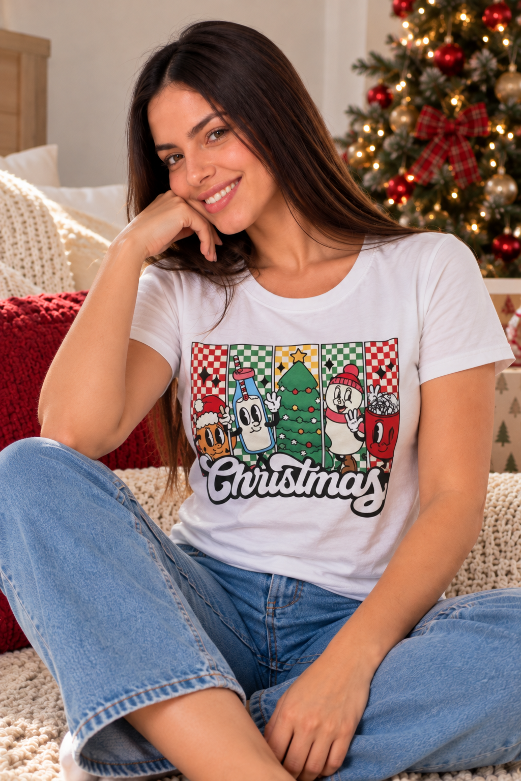 0276 CAMISETA SUBLIMADA NAVIDAD