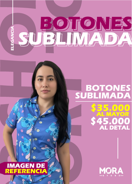 BOTONES SUBLIMADA