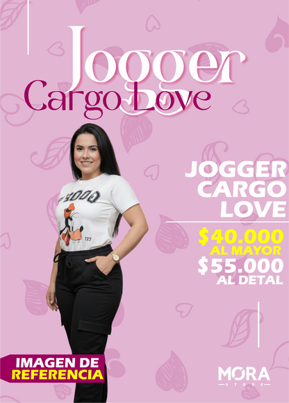 JOGGER CARGO LOVE