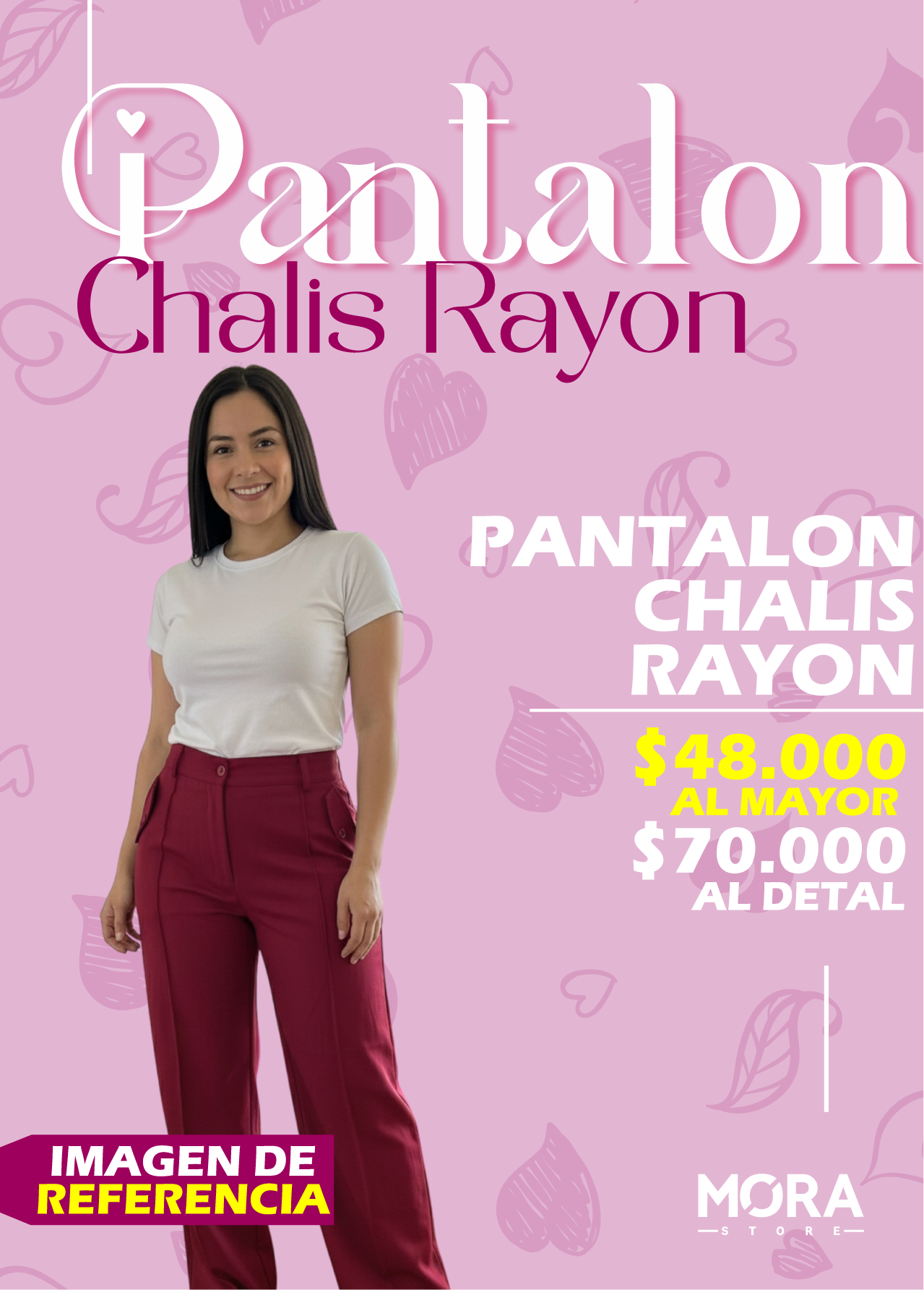 PANTALON CHALIS RAYON