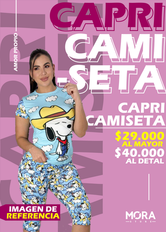 CAPRI CAMISETA TALLA UNICA