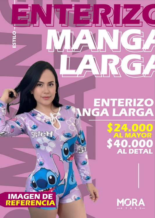 ENTERIZO MANGA LARGA