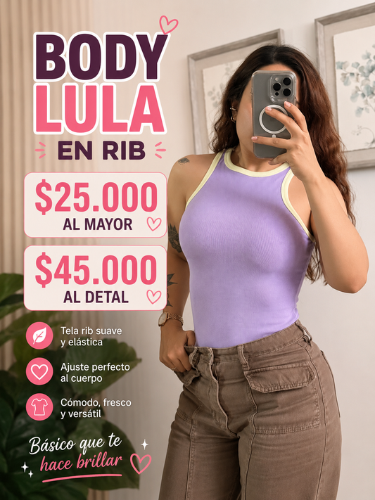BODY LULA RIB