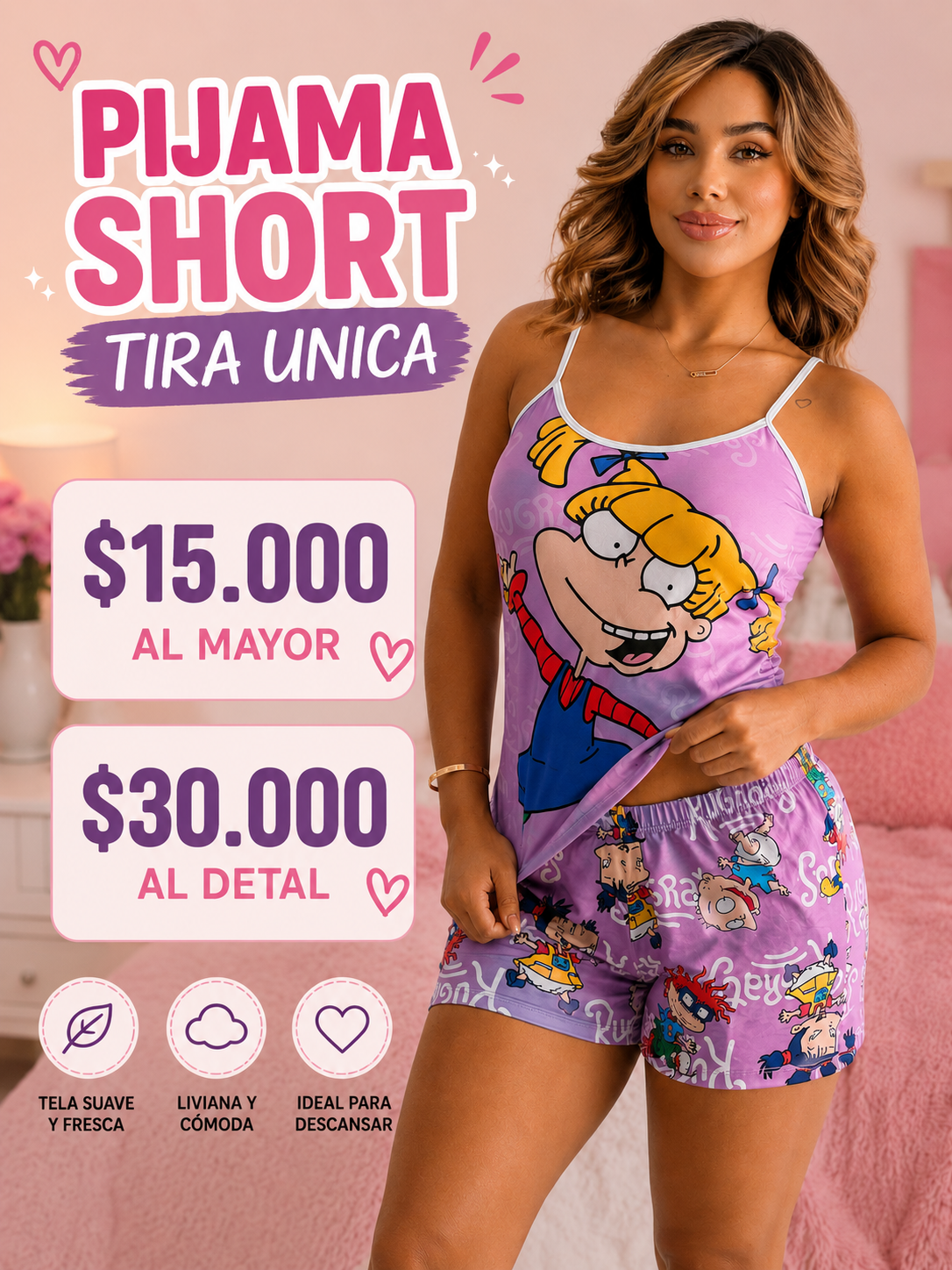 SHORT TIRA  UNICA