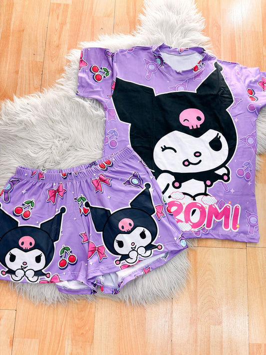 PIJAMA SHORT CAMISETA