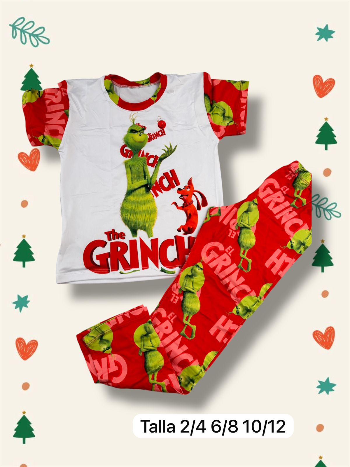 PIJAMAS NIÑ@S NAVIDAD NIÑ@S
