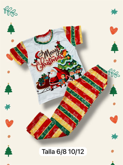 PIJAMAS NIÑ@S NAVIDAD NIÑ@S