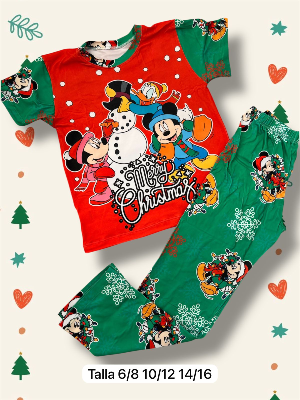 PIJAMAS NIÑ@S NAVIDAD NIÑ@S