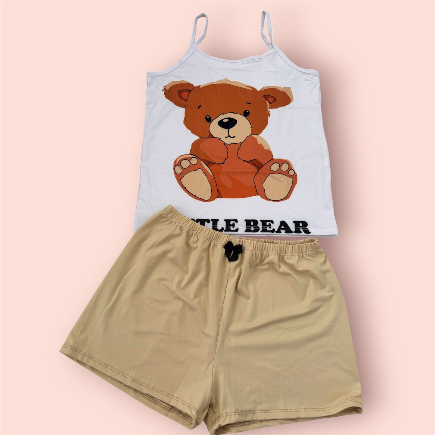 PEACH SKIN PAJAMAS ONE SIZE