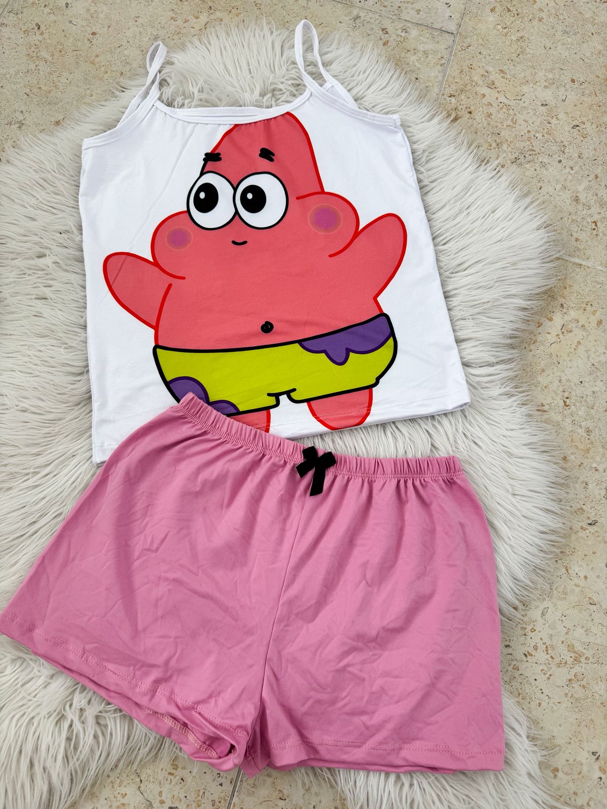 PEACH SKIN PAJAMAS ONE SIZE