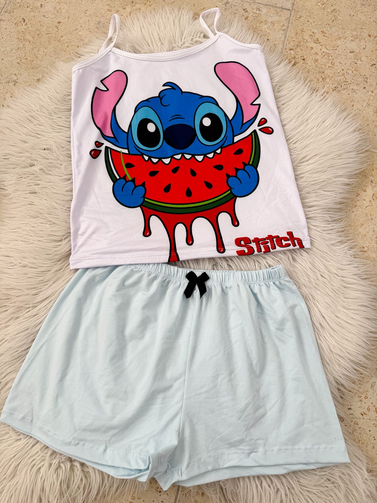 PEACH SKIN PAJAMAS ONE SIZE