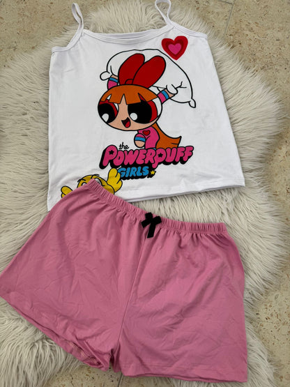 PEACH SKIN PAJAMAS ONE SIZE