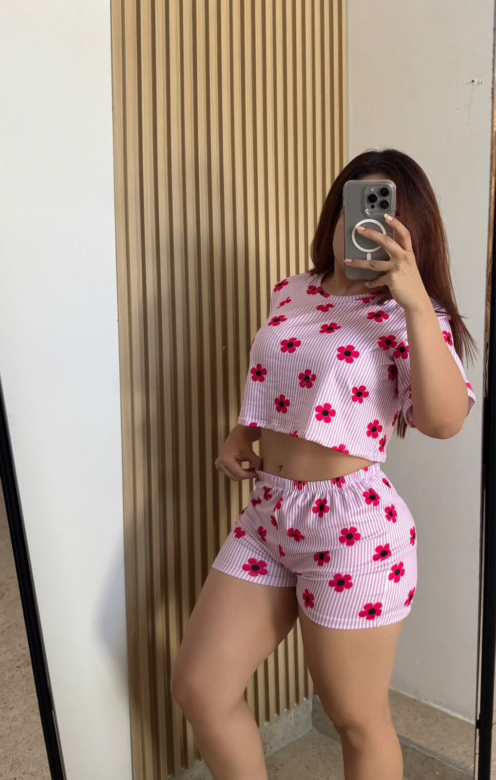 PIJAMA SHORT CAMISETA CORTA