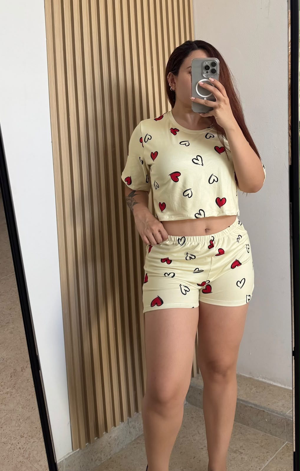 PIJAMA SHORT CAMISETA CORTA