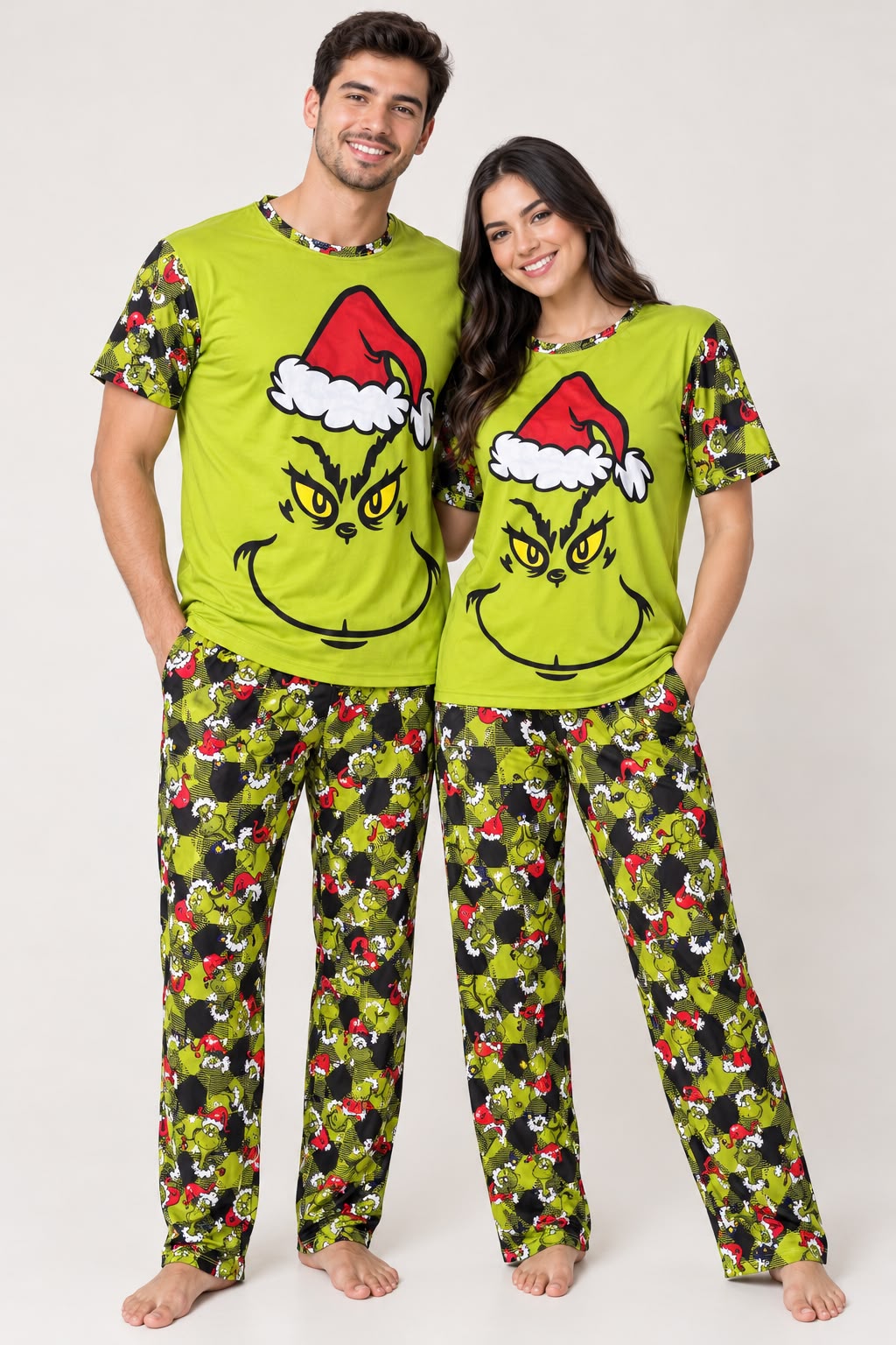 PIJAMAS NAVIDAD  CAMISETA PANTALÓN