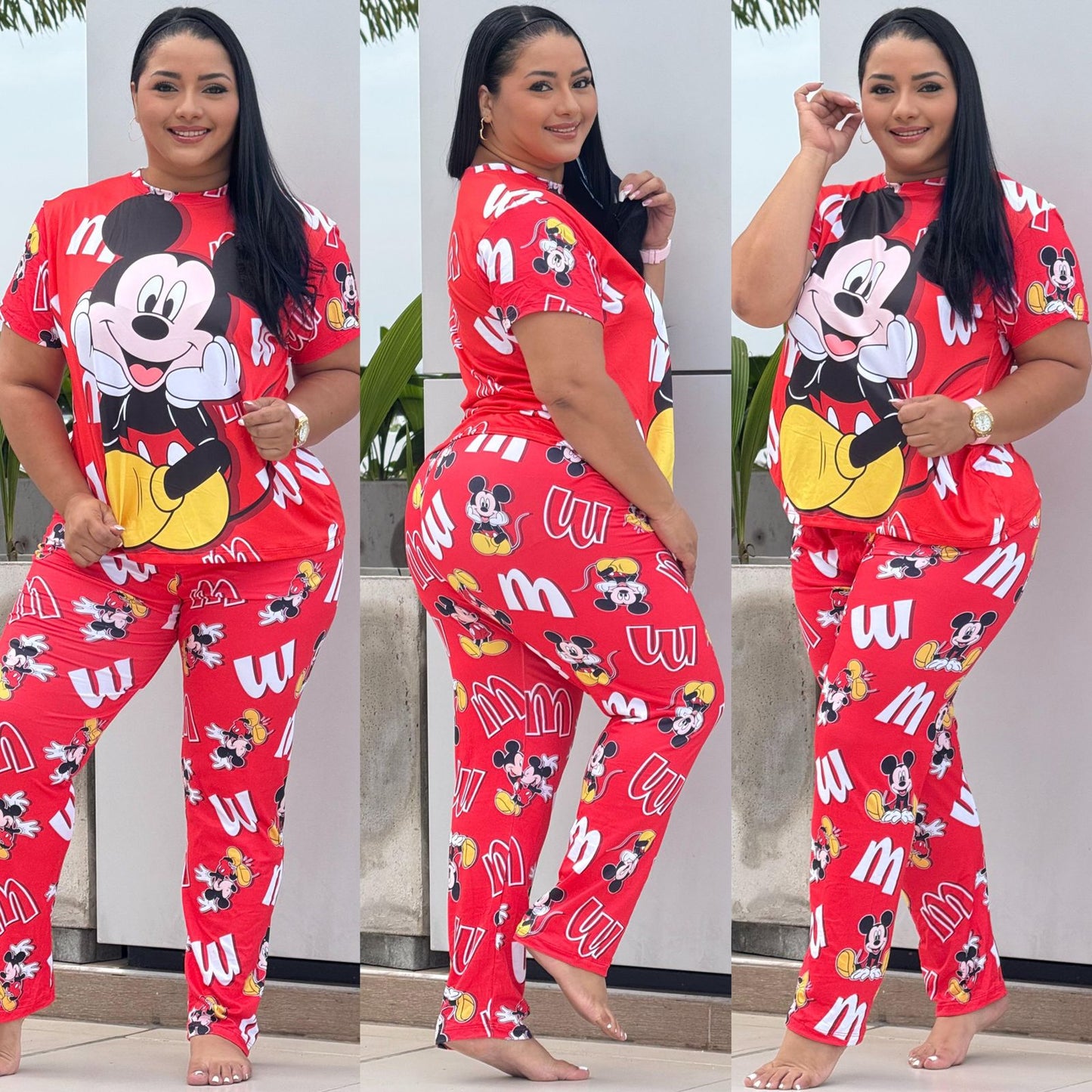 PANTALÓN CAMISETA TALLA PLUS