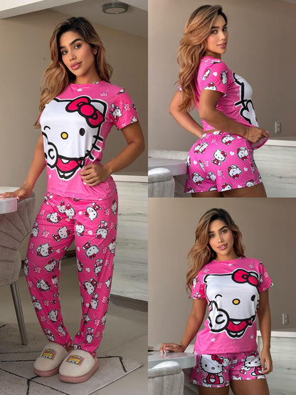 PIJAMA 3 PIEZAS TALLA UNICA