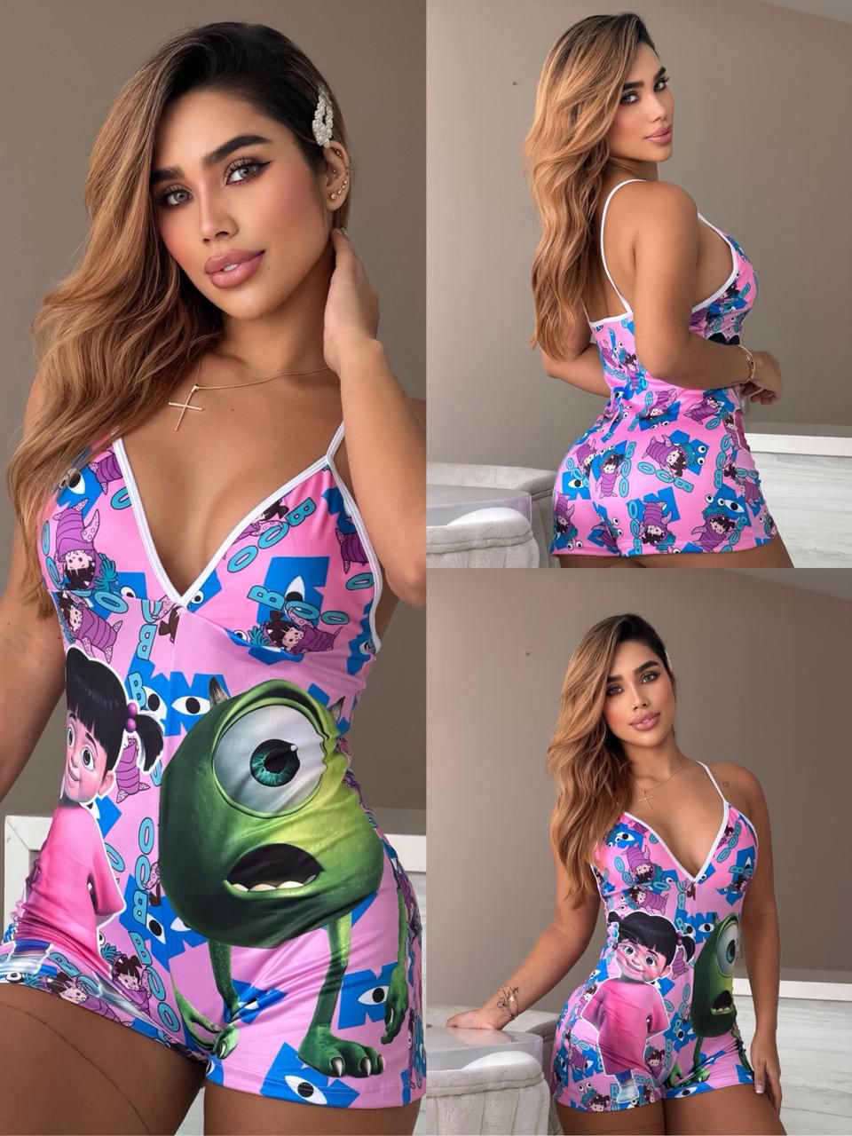 ENTERIZO TIRAS TALLA UNICA