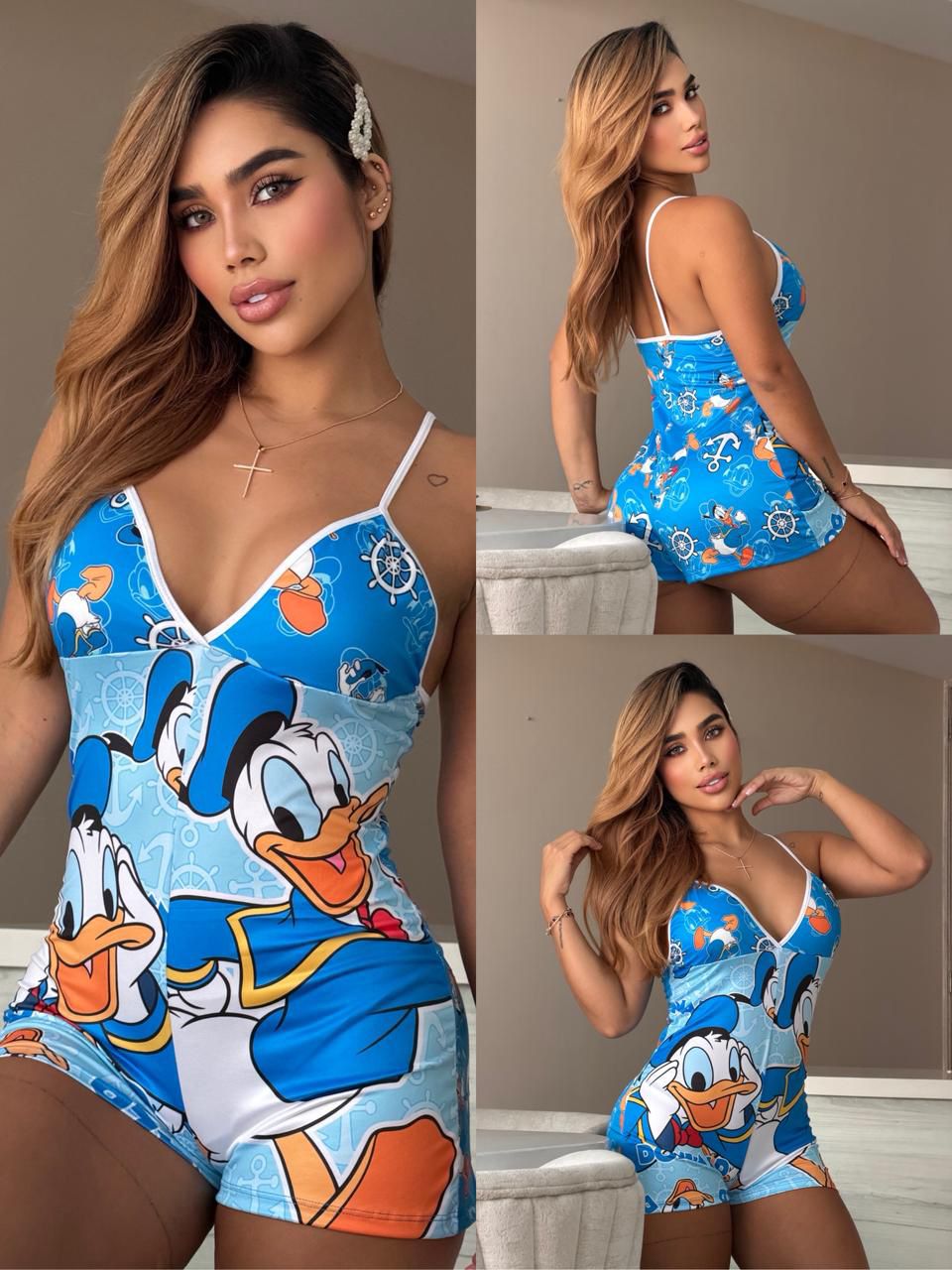 ENTERIZO TIRAS TALLA UNICA