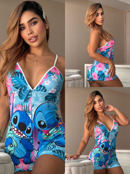 ENTERIZO TIRAS TALLA UNICA
