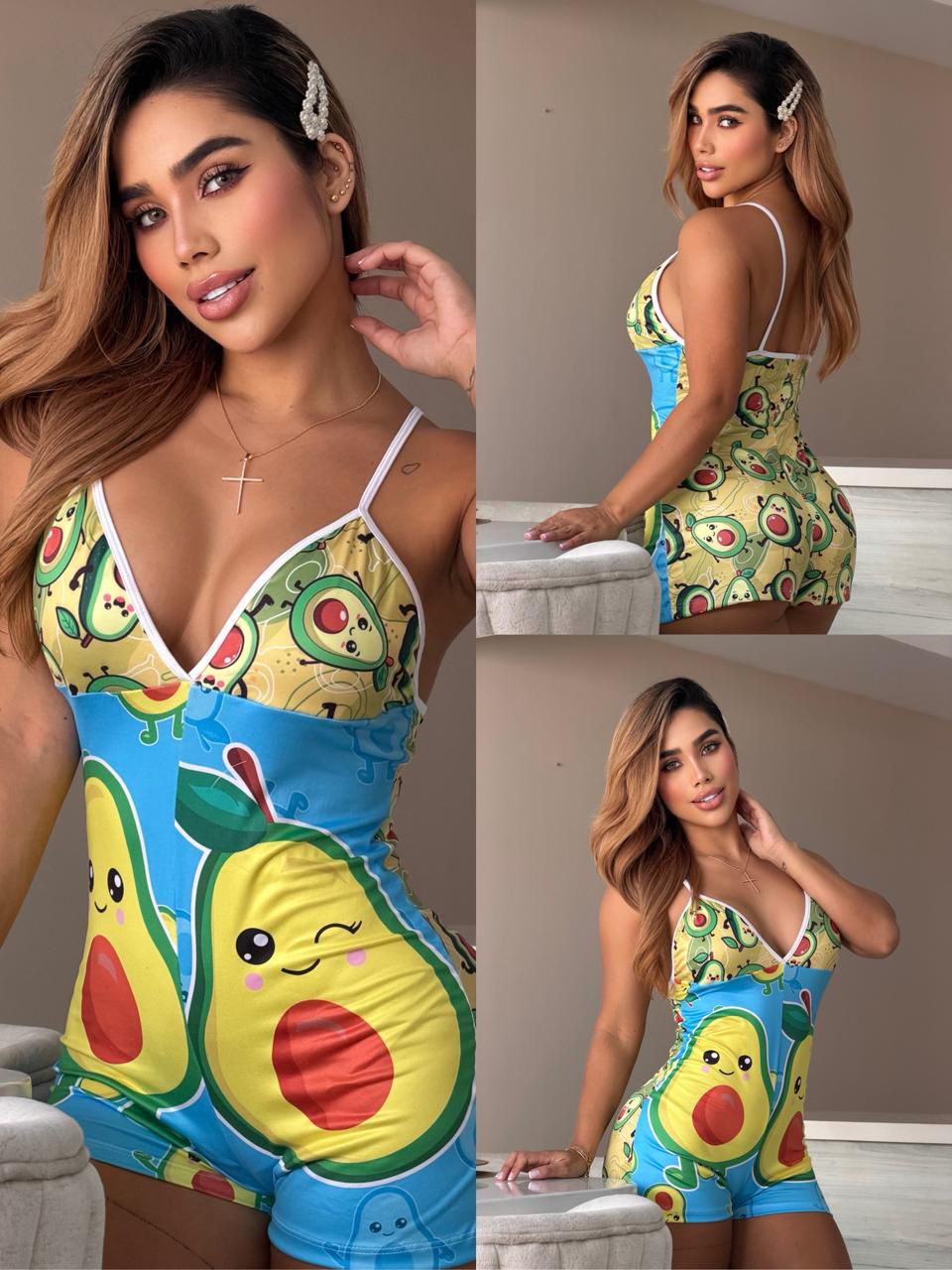 ENTERIZO TIRAS TALLA UNICA