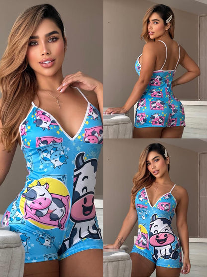 ENTERIZO TIRAS TALLA UNICA