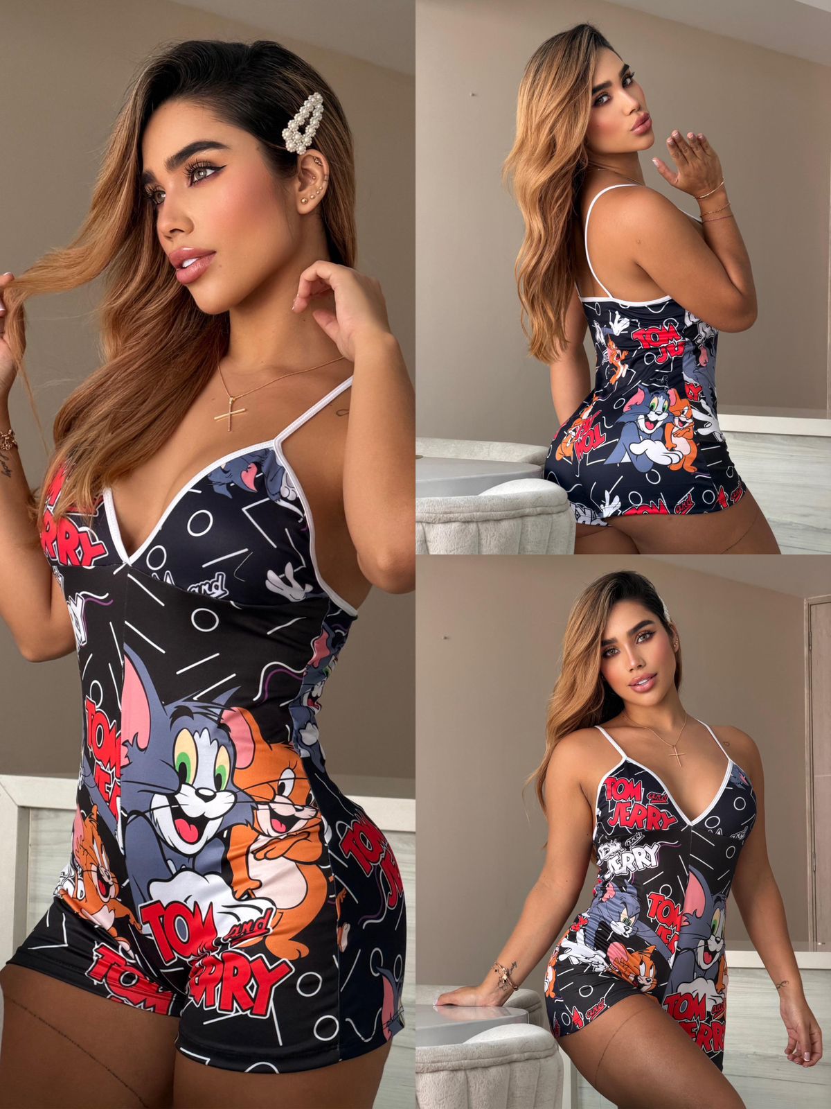 ENTERIZO TIRAS TALLA UNICA