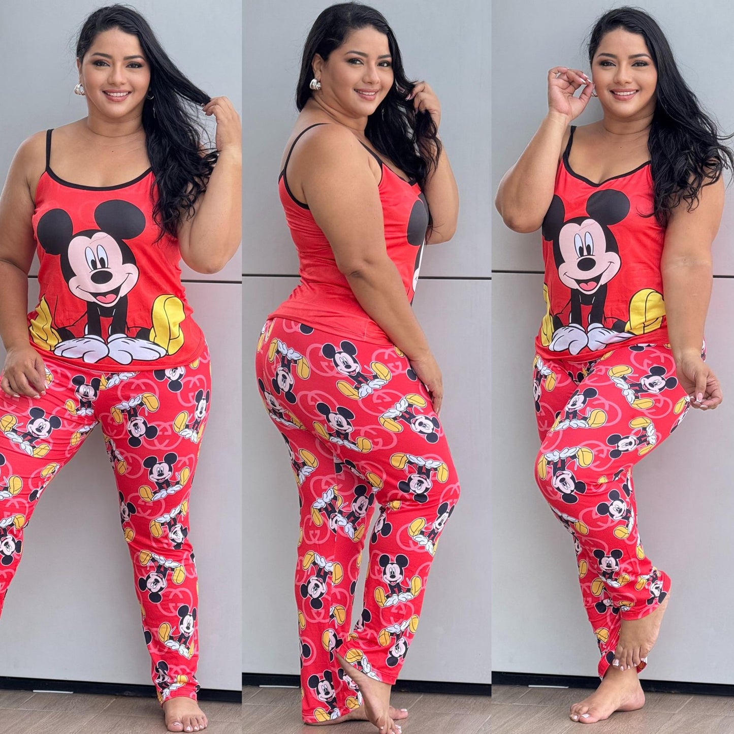PANTALÓN TIRAS TALLA PLUS