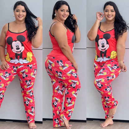 PANTALÓN TIRAS TALLA PLUS