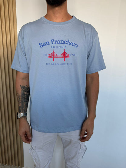 CAMISETA HOMBRE EN ALGODON