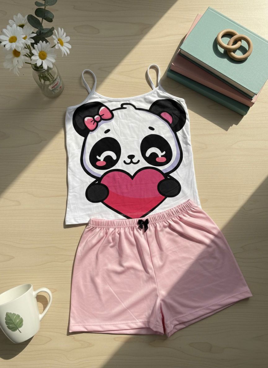 PEACH SKIN PAJAMAS ONE SIZE