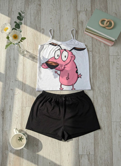 PEACH SKIN PAJAMAS ONE SIZE