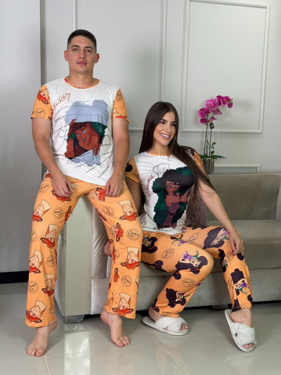 PIJAMA PAREJA PANTALÓN TALLA UNICA
