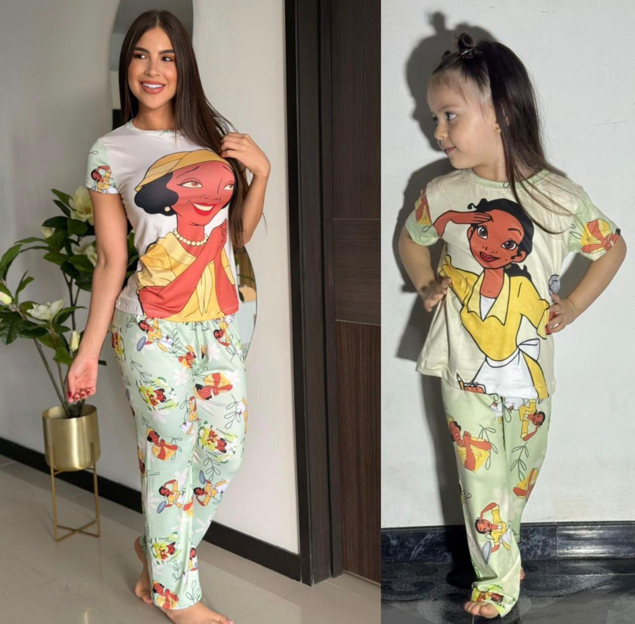 PIJAMA DÚO MAMÁ E HIJA