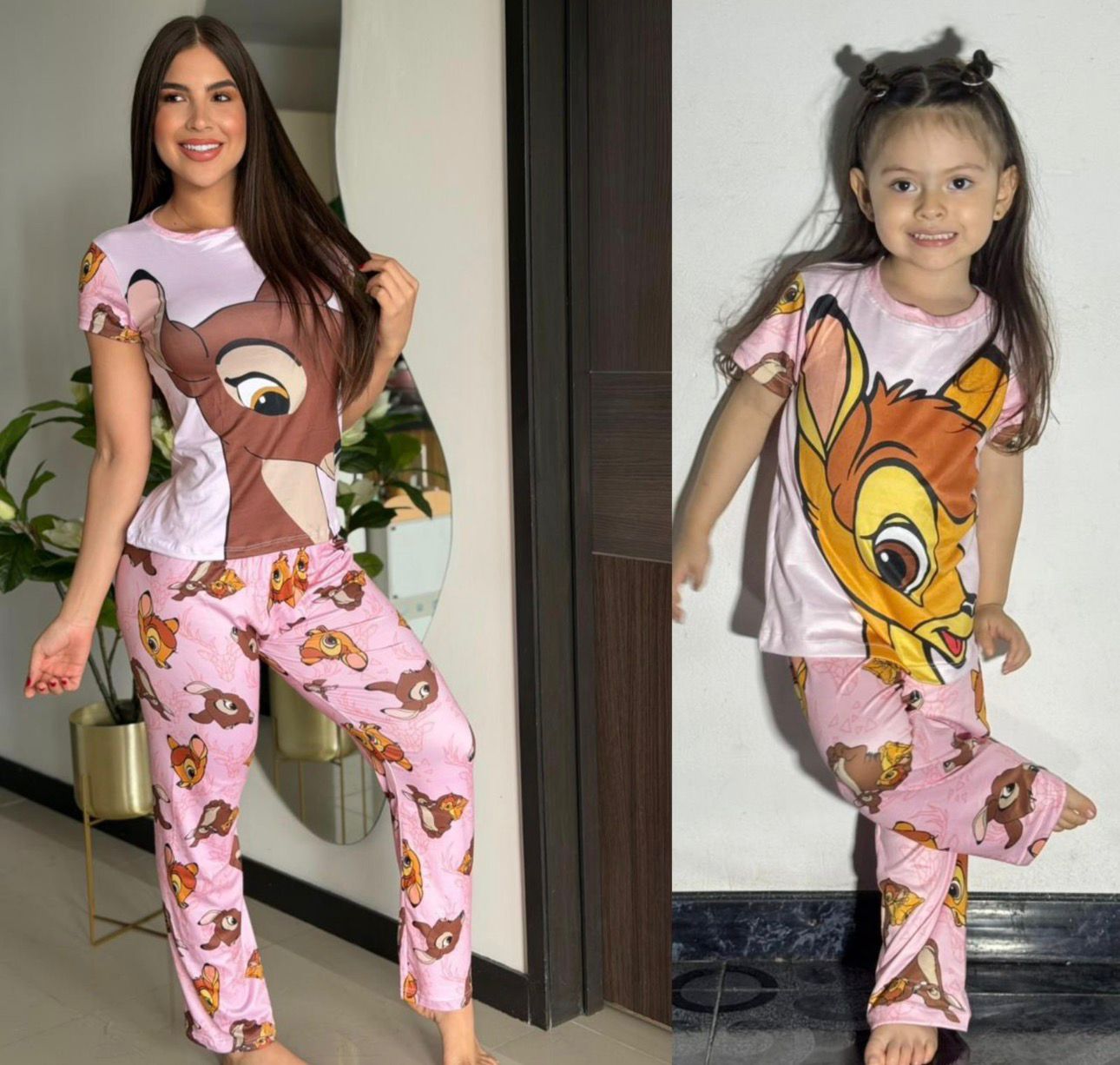 PIJAMA DÚO MAMÁ E HIJA