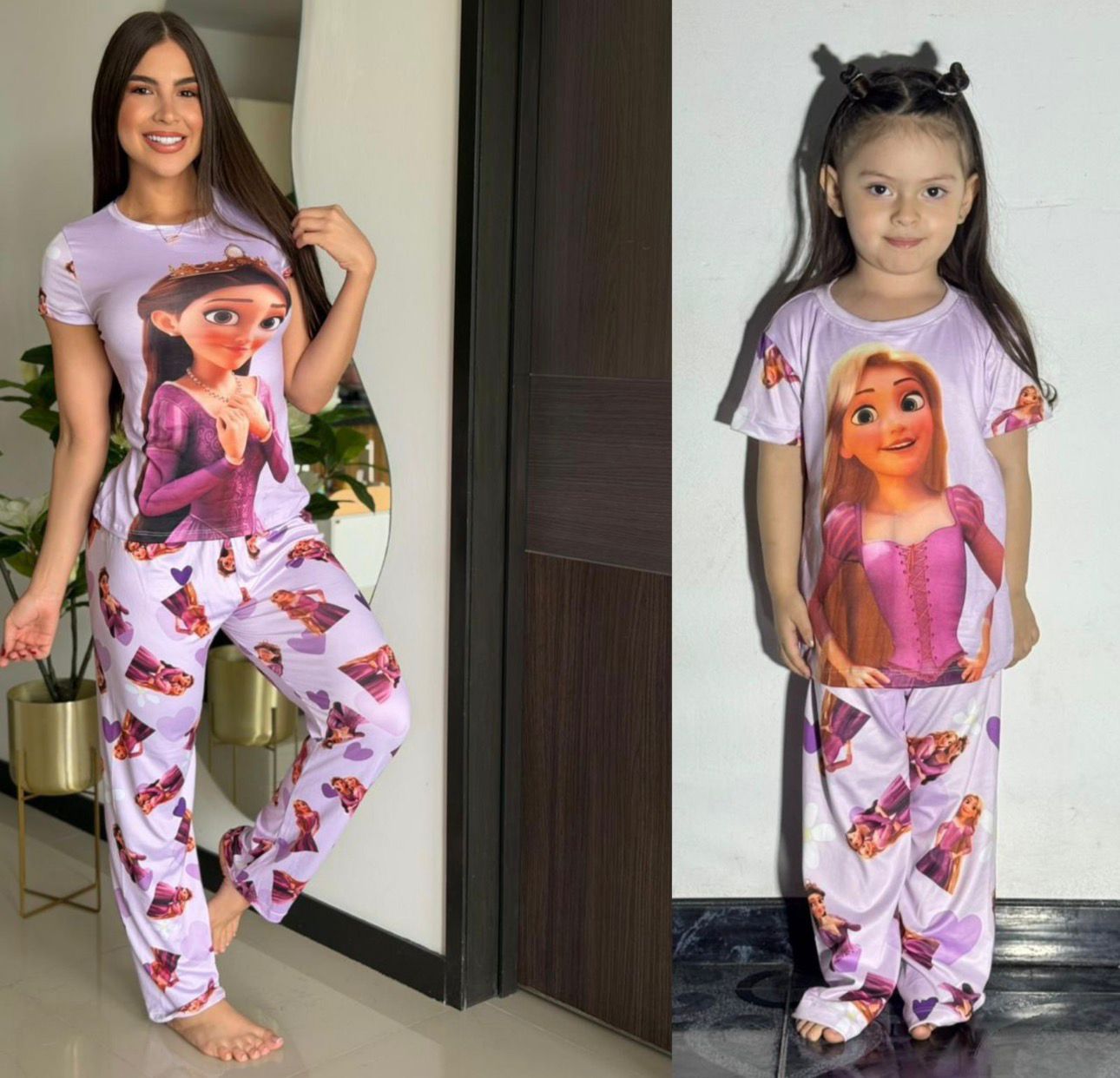 PIJAMA DÚO MAMÁ E HIJA