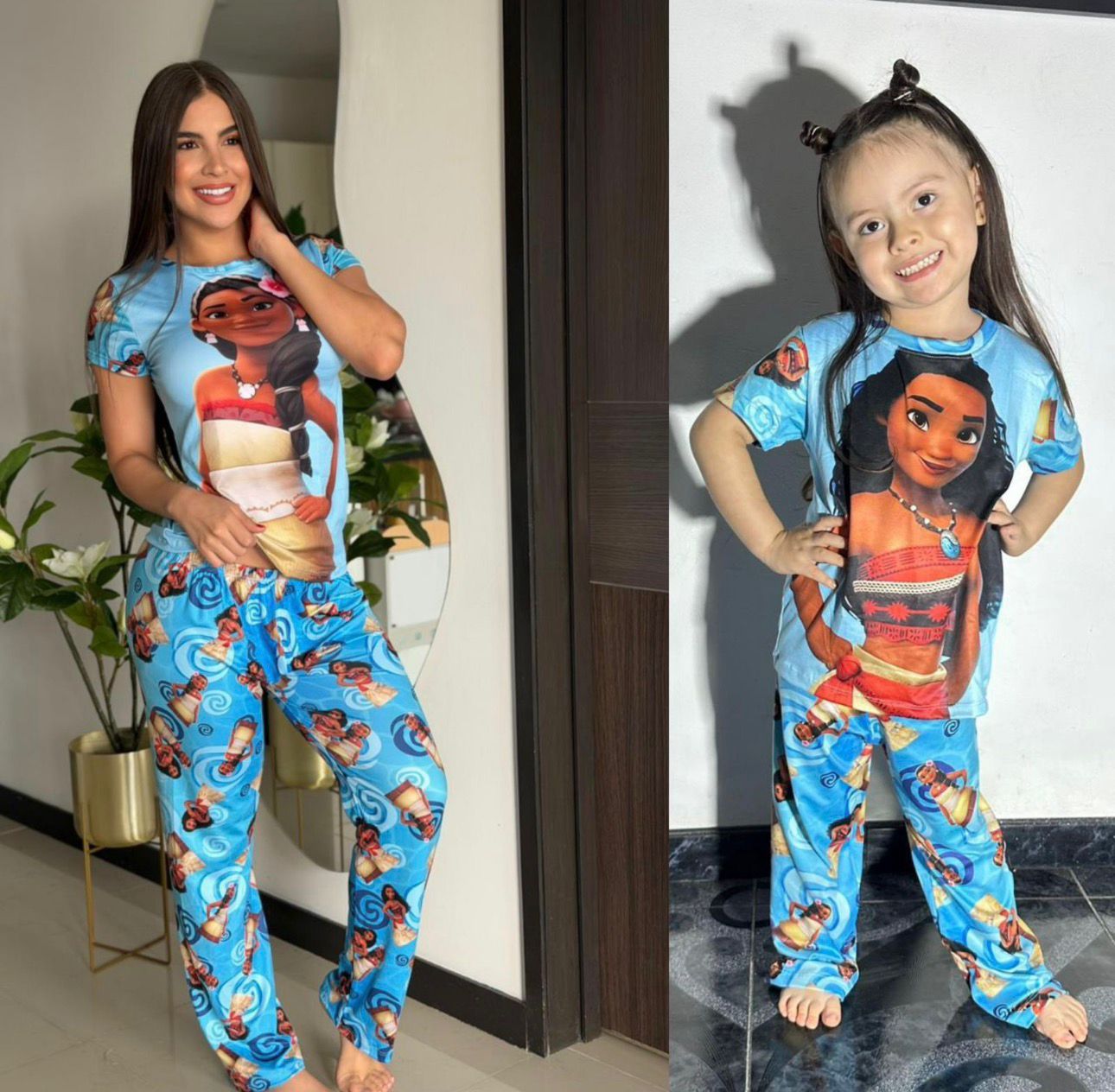 PIJAMA DÚO MAMÁ E HIJA