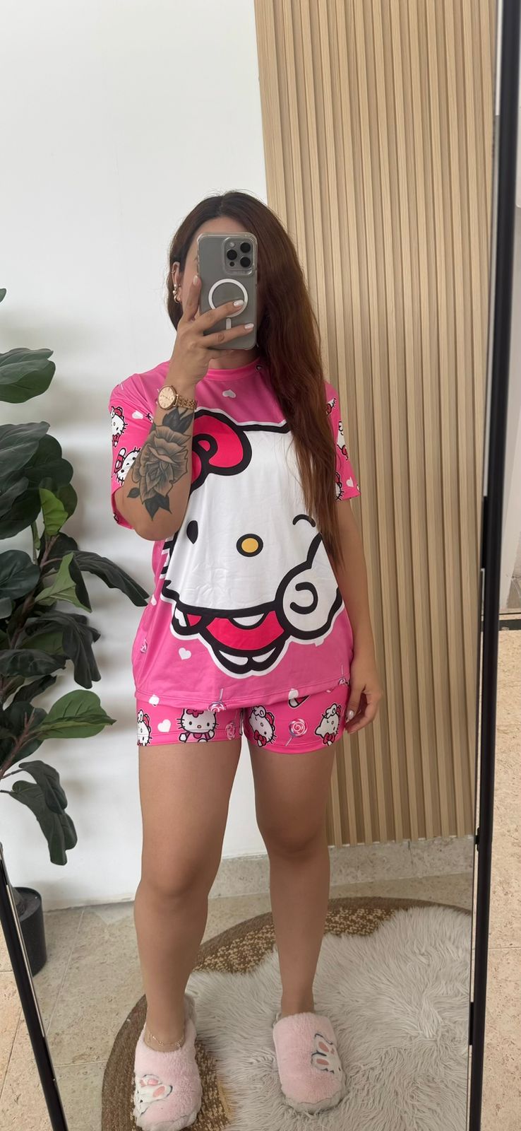 SHORT CAMISETA OVERSIZE