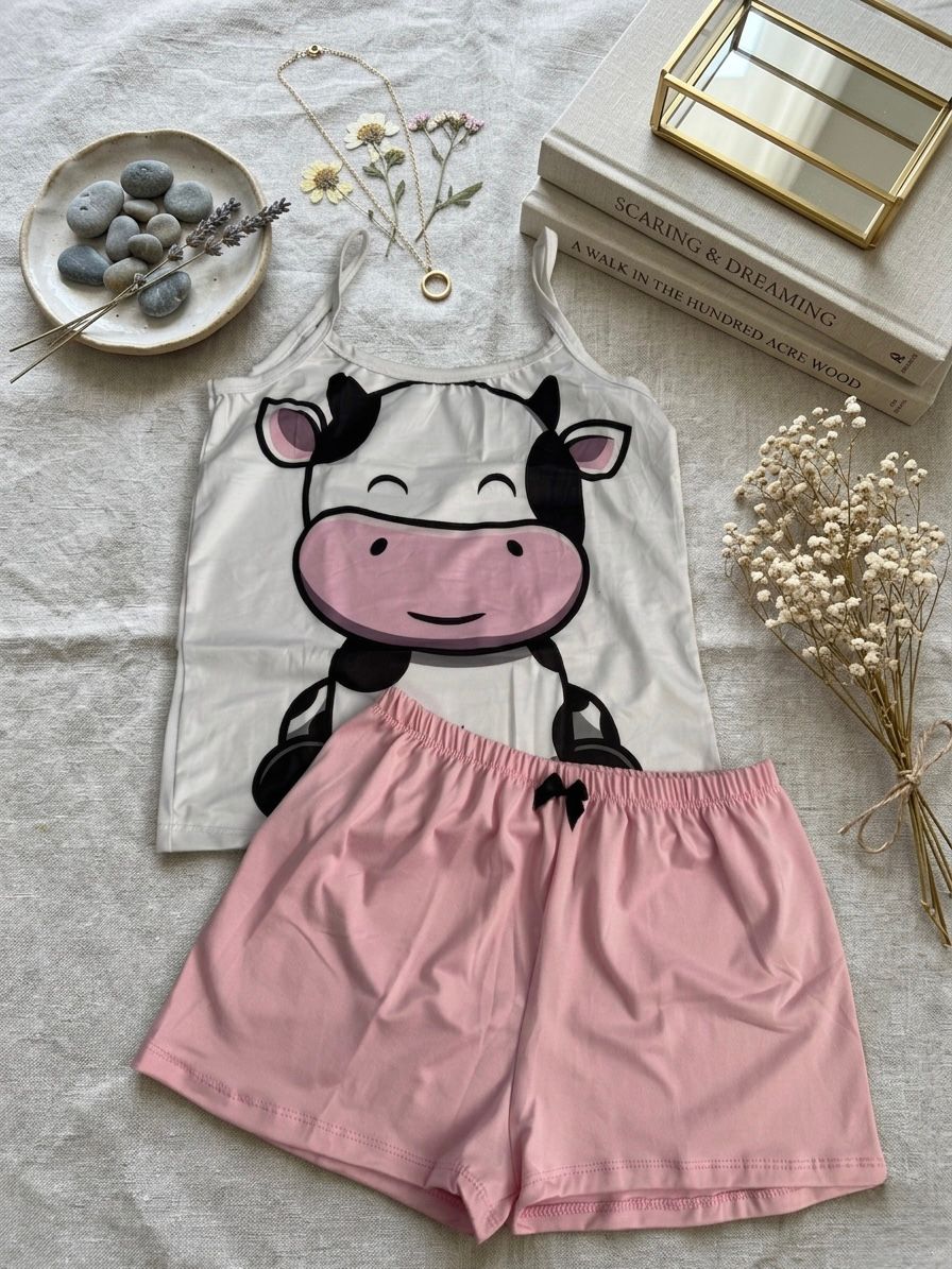 PEACH SKIN PAJAMAS ONE SIZE