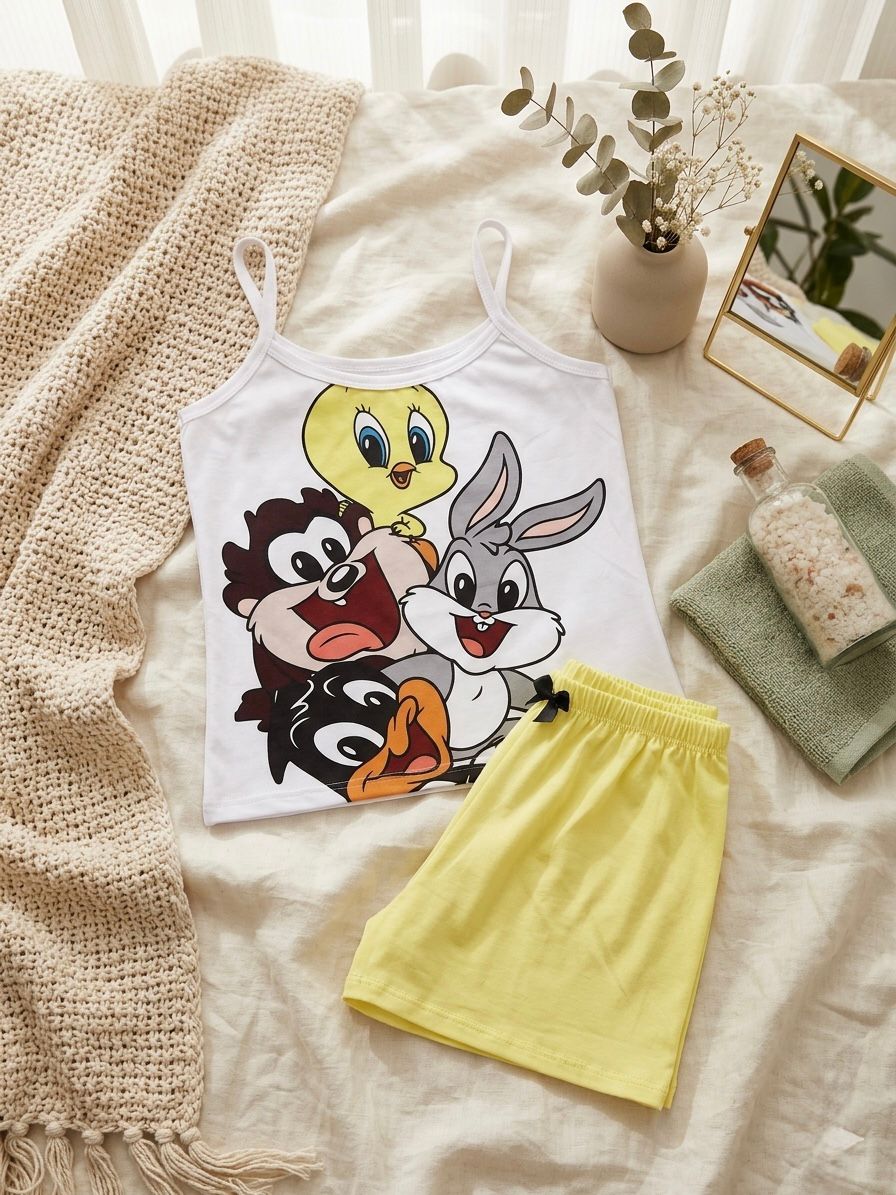 PEACH SKIN PAJAMAS ONE SIZE