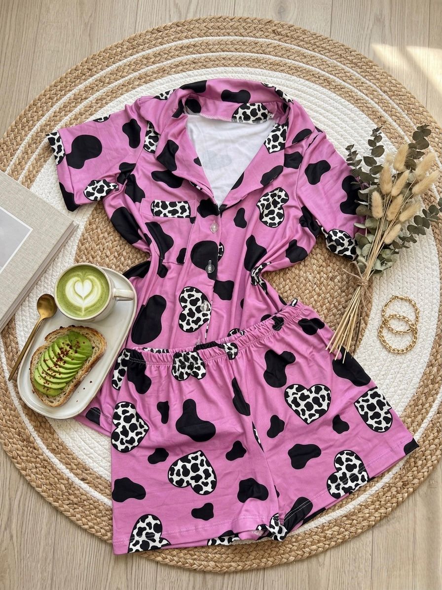 PIJAMA BOTONES SUBLIMADA TALLA UNICA