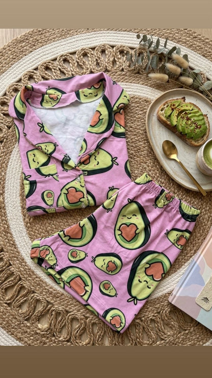 PIJAMA BOTONES SUBLIMADA TALLA UNICA