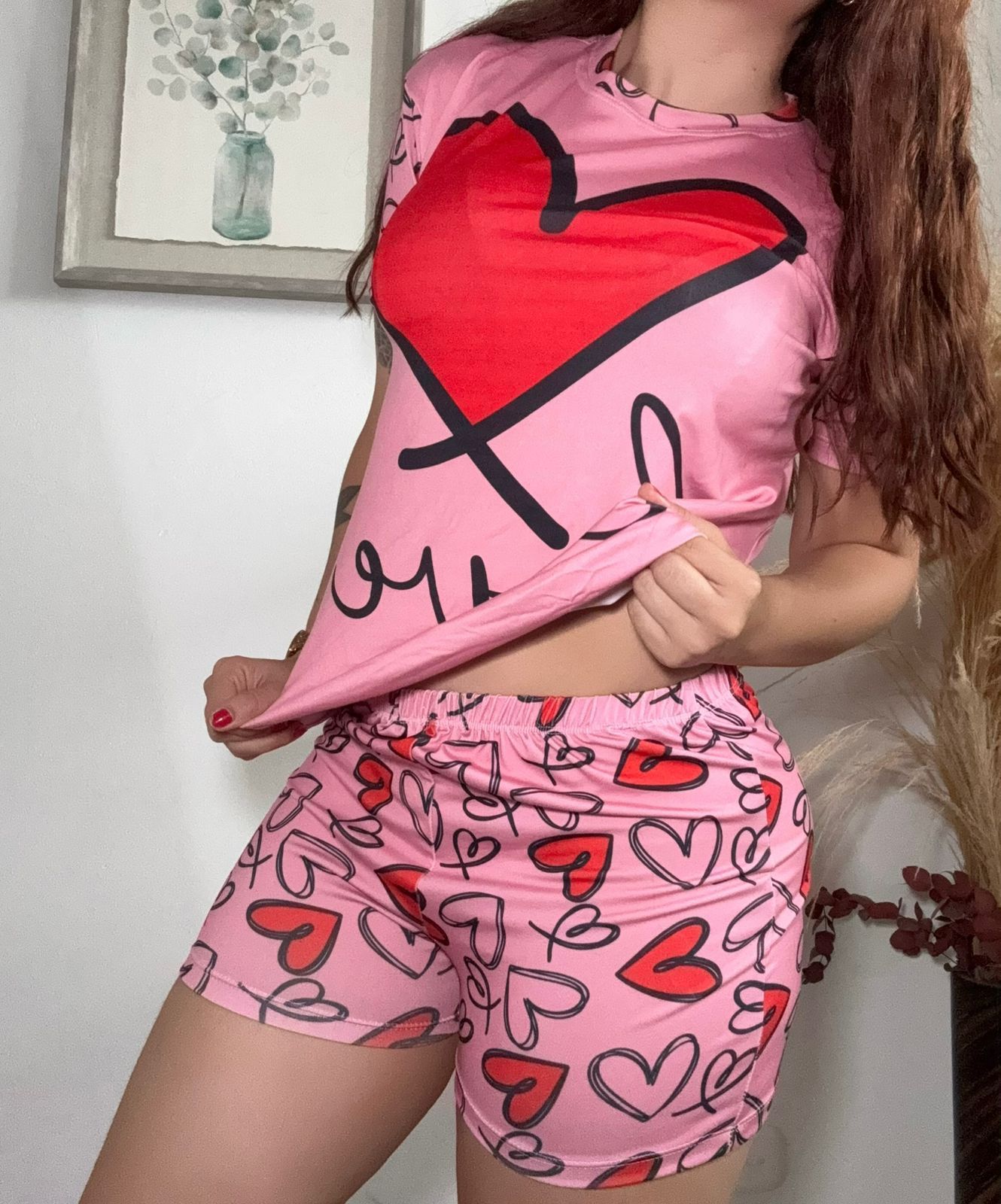 SHORT CAMISETA TALLA UNICA
