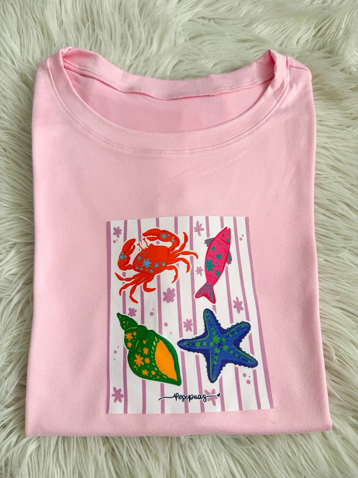 PEACH SKIN T-SHIRTS