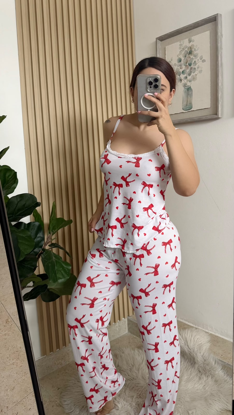 ONE SIZE STRAP PAJAMA PANTS